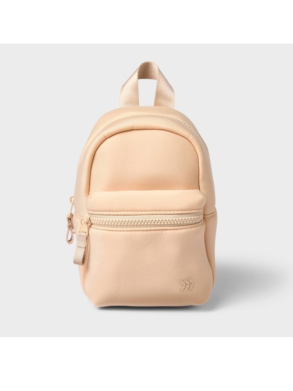 Target Cream Mini Backpack Purse